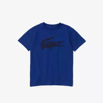 Хлопковая футболка Lacoste