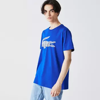 Хлопковая футболка Lacoste