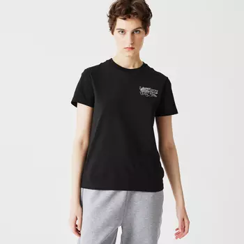 Хлопковая футболка Lacoste