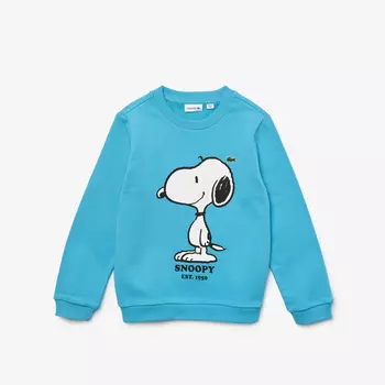 Хлопковая толстовка Lacoste X PEANUTS