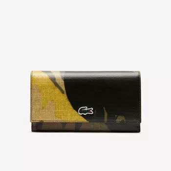 Женский кожаный кошелёк Lacoste