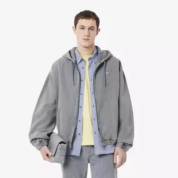 Мужская джинсовая куртка Lacoste из органического хлопка