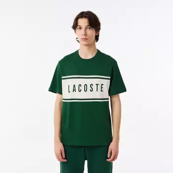Мужская хлопковая футболка Lacoste