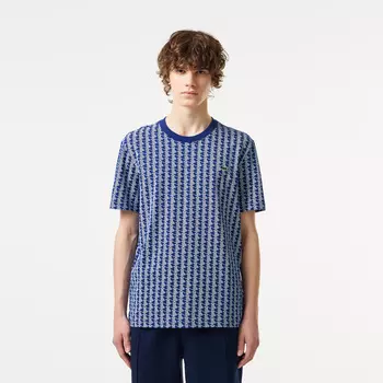 Мужская футболка Lacoste из эластичного хлопка