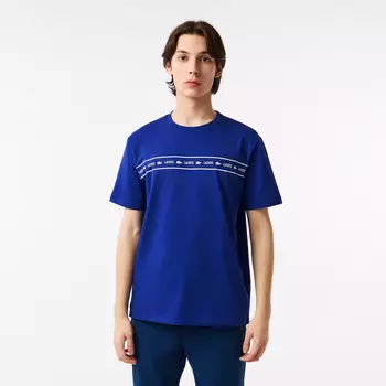 Мужская хлопковая футболка Lacoste