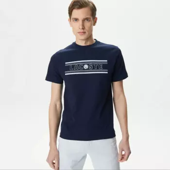 Мужская футболка Lacoste из хлопка