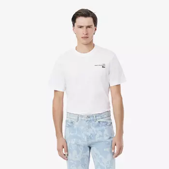 Мужская футболка Lacoste из хлопка