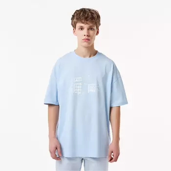 Мужская хлопковая футболка Lacoste