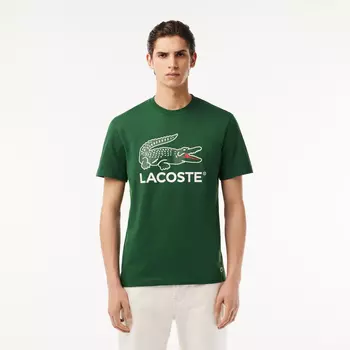 Мужская хлопковая футболка Lacoste