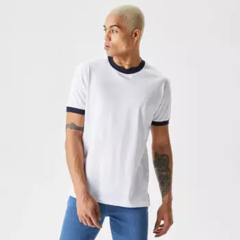 Мужская хлопковая футболка Lacoste Slim Fit Unisex