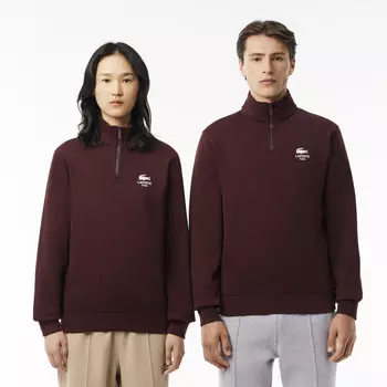 Свитшот Lacoste Unisex с застежкой-молнией с высоким воротом