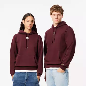 Хлопковая толстовка Lacoste Unisex с капюшоном