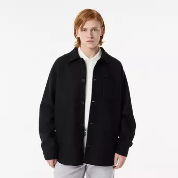 Мужская куртка Lacoste из смеси с овечьей шерстью