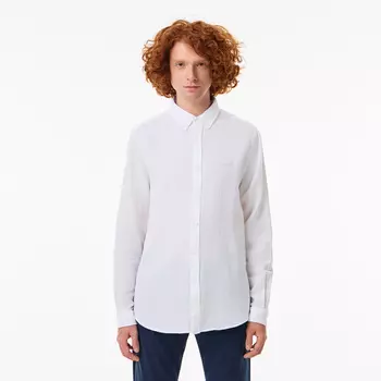 Мужская хлопковая рубашка Lacoste