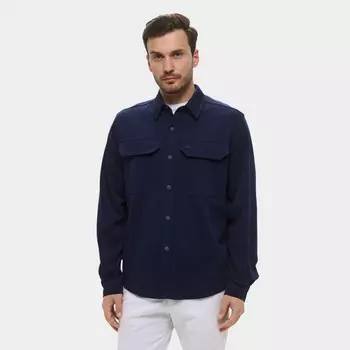 Мужская рубашка Lacoste на кнопках с большими нагрудными карманами