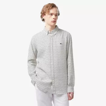 Мужская рубашка Lacoste из льна