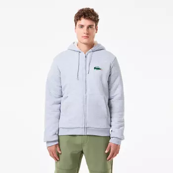 Мужская утеплённая толстовка Lacoste на молнии