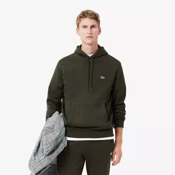 Мужская толстовка Lacoste Classic Fit с флисом