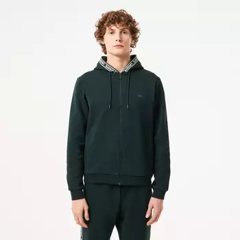 Мужская толстовка Lacoste с капюшоном на молнии