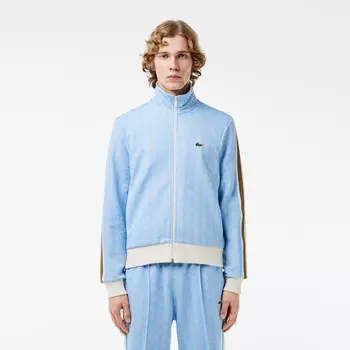 Мужская жаккардовая толстовка Lacoste PARIS с монограммой