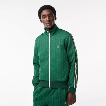Мужская жаккардовая толстовка Lacoste PARIS с монограммой