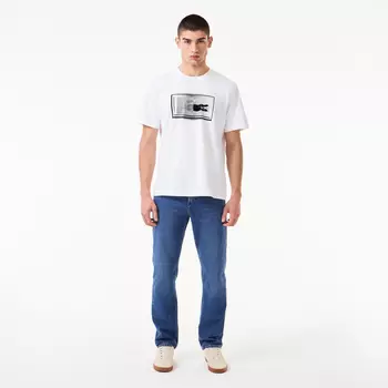 Мужские джинсы Lacoste из органического хлопка