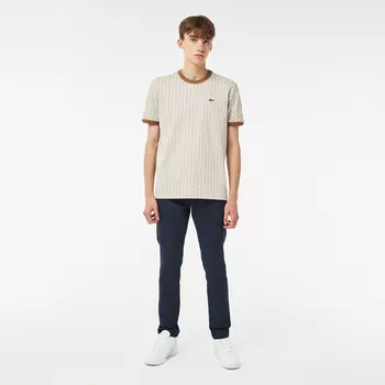 Мужские брюки Lacoste Slim Fit из хлопка