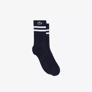 Мужские дышащие хлопковые спортивные носки Lacoste
