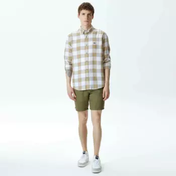 Мужские льняные шорты Lacoste Regular Fit