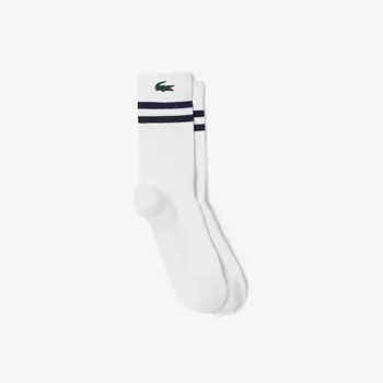 Мужские дышащие хлопковые спортивные носки Lacoste
