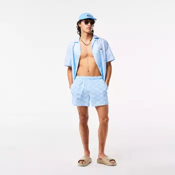 Мужские плавки Lacoste с монограммой