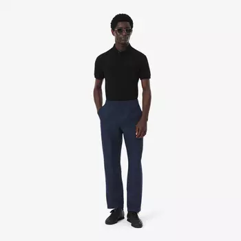 Мужские спортивные брюки Lacoste из смеси льна и вискозы