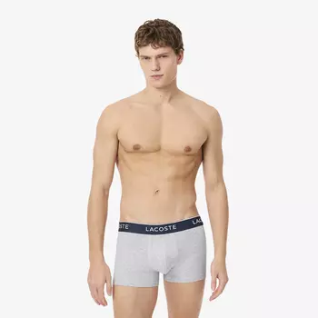 Мужское хлопковое нижнее бельё Lacoste (3 ед.)
