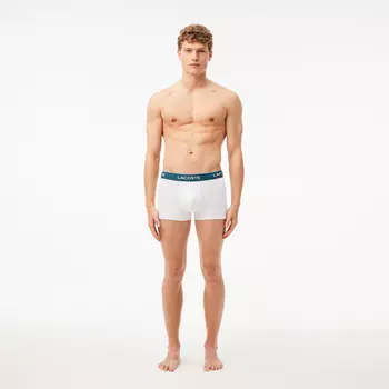 Мужское хлопковое нижнее бельё Lacoste (3 ед.)