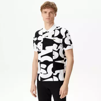 Мужское хлопковое поло Lacoste