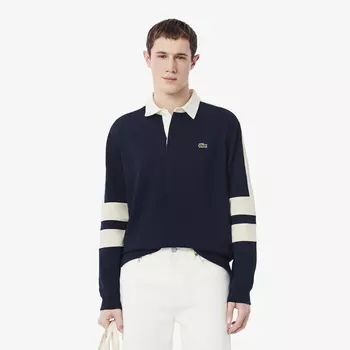 Мужское хлопковое регби Lacoste