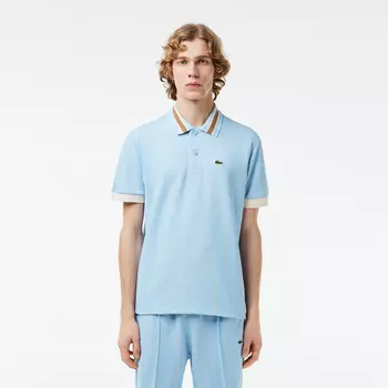 Мужское поло Lacoste Classic Fit с монограммой