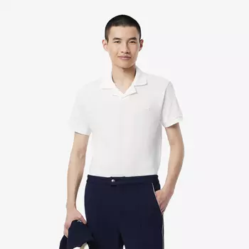 Мужское поло Lacoste из эластичного органического хлопка