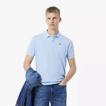 Мужское поло Lacoste из хлопка