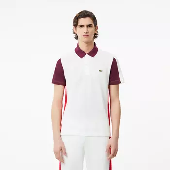 Мужское поло Lacoste из органического хлопка