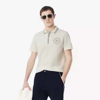 Мужское поло Lacoste из органического хлопка