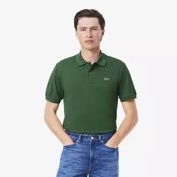 Мужское поло Lacoste из смеси эластичного органического хлопка