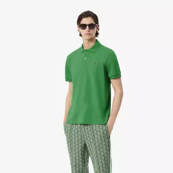 Мужское поло Lacoste из смеси эластичного органического хлопка