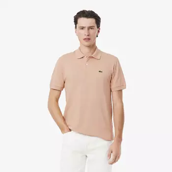 Мужское поло Lacoste из смеси эластичного органического хлопка