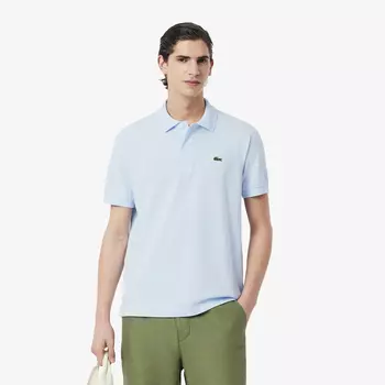 Мужское поло Lacoste из смеси эластичного органического хлопка