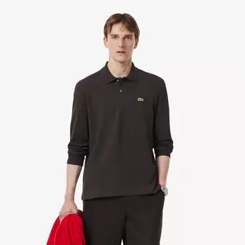 Мужское поло Lacoste L.12.21 Classic Fit с длинным рукавом