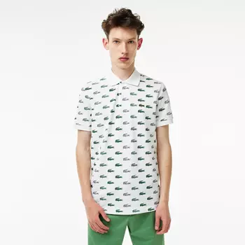 Мужское поло Lacoste Slim Fit
