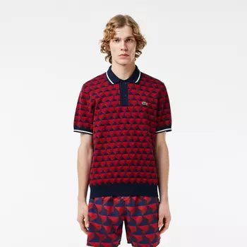 Мужское трикотажное поло Lacoste