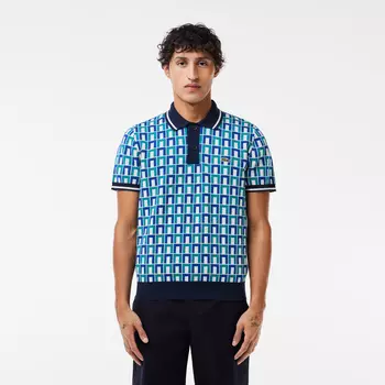 Мужское трикотажное поло Lacoste