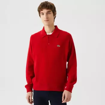 Мужской шерстяной свитер Lacoste свободного кроя